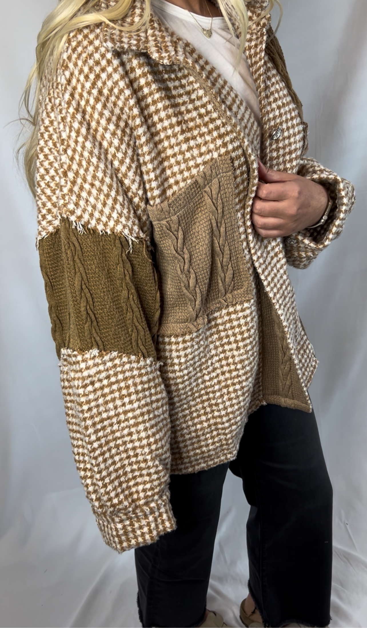 Feeling Fall Sweater Shacket