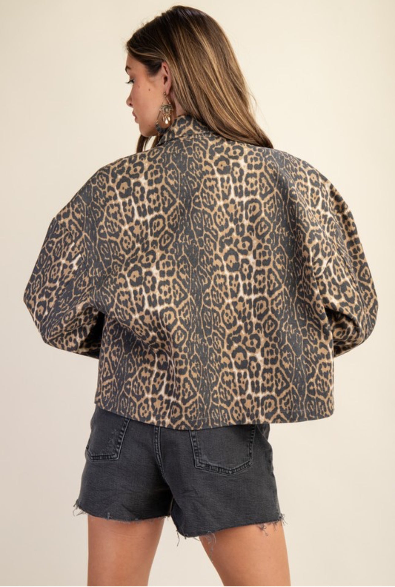 Leopard Print Jacket