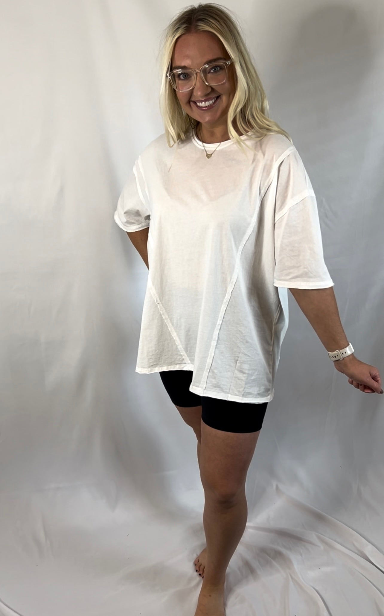 Basic White Tee