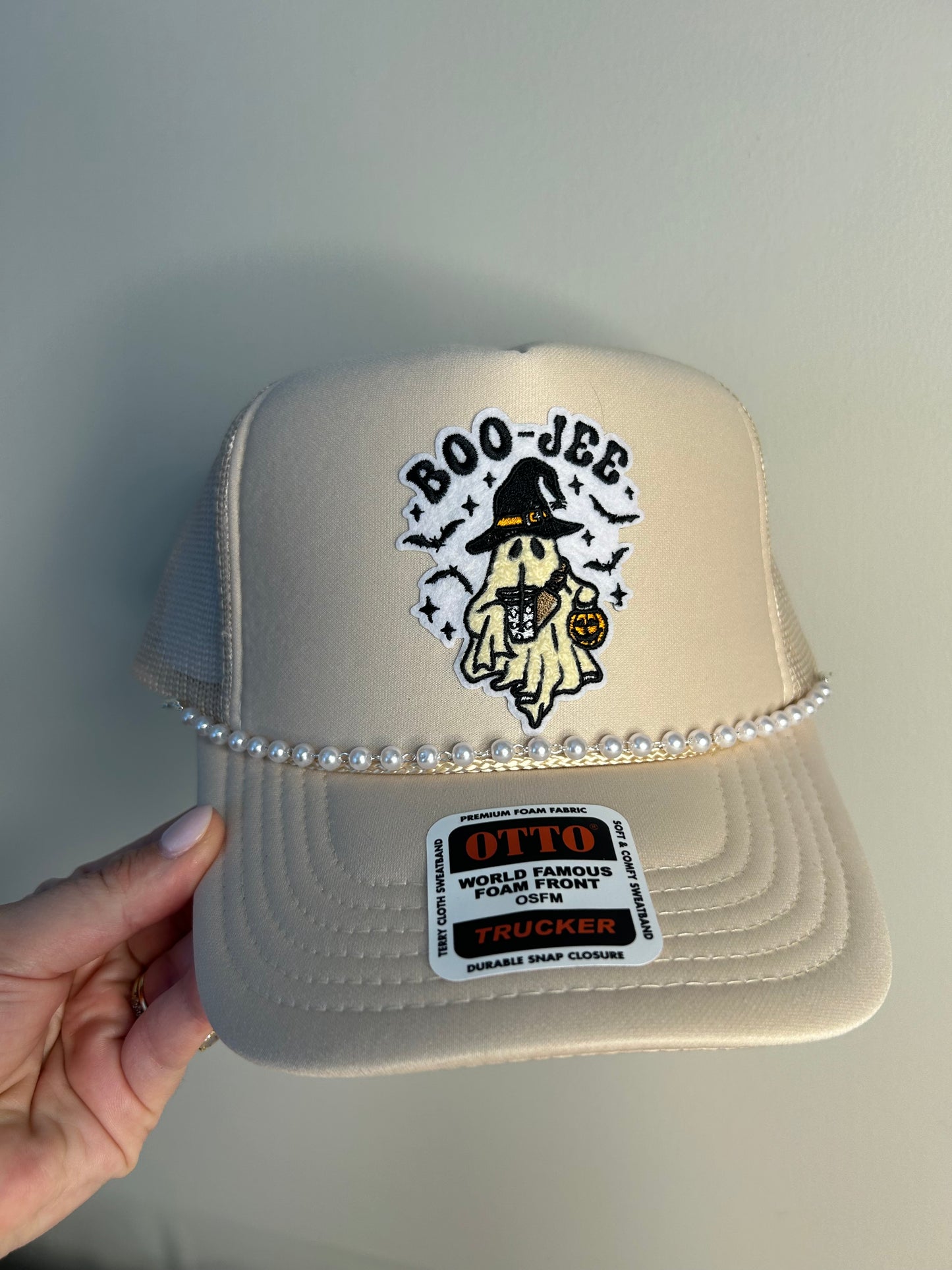 Boo-jee Hat (with pearls)