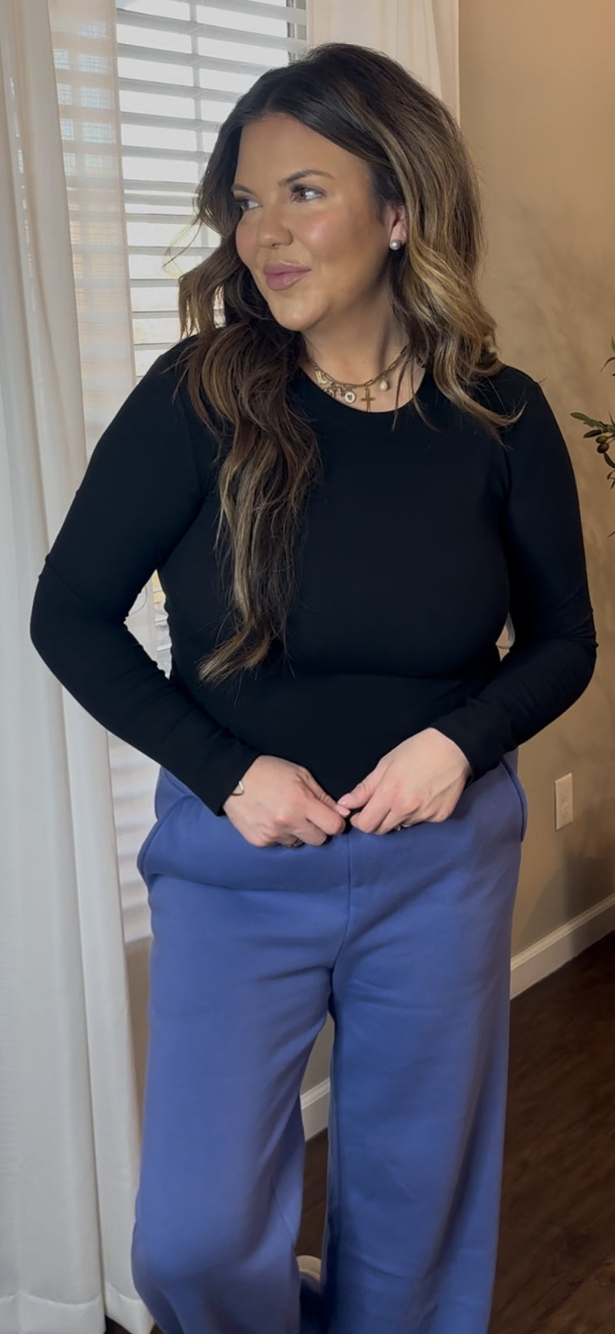 Ribbed Athleisure Top