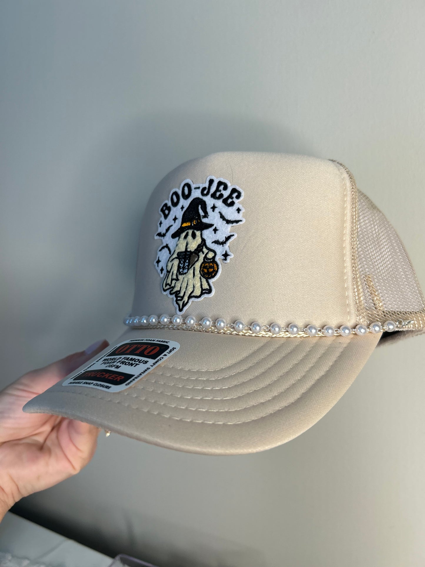 Boo-jee Hat (with pearls)