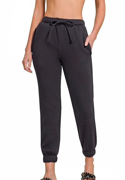 Black Joggers