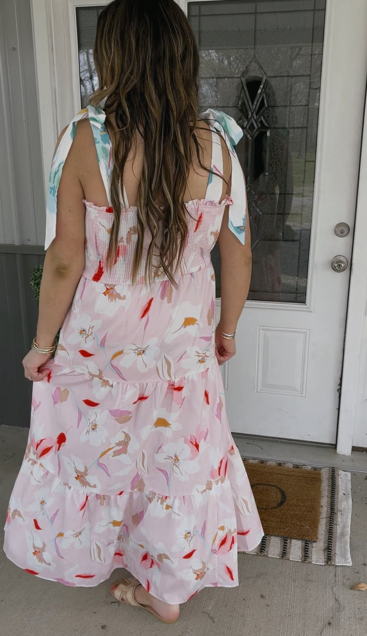 Spring Florals Maxi Dress