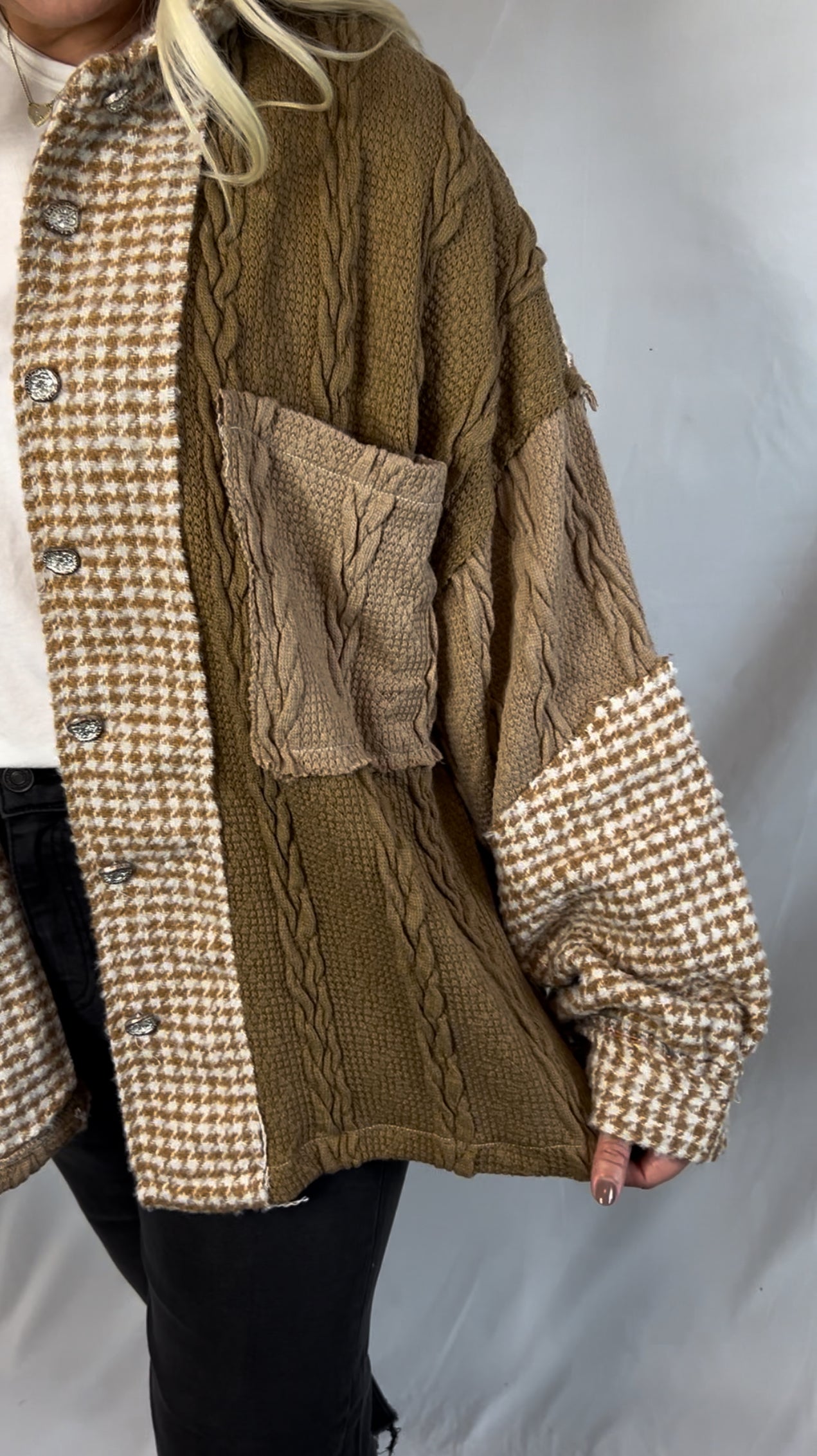 Feeling Fall Sweater Shacket