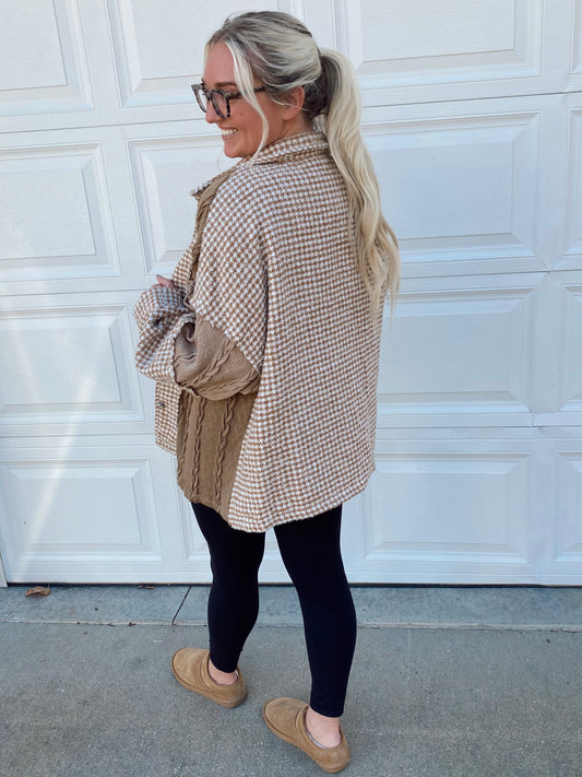 Feeling Fall Sweater Shacket