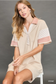Sweet Stripe Collared Dress