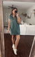 Jade Half Zip Dress