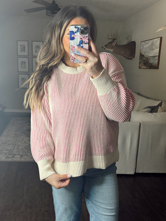 Rosé All Day Sweater