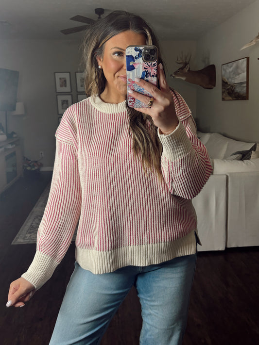 Rosé All Day Sweater