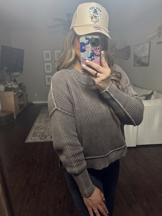 Rachel Ribbed Sweater