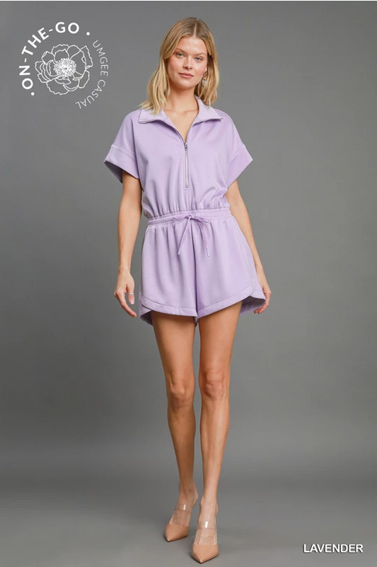Lavender Romper