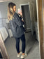 Black Mineral Wash Jacket