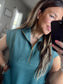 Jade Half Zip Dress