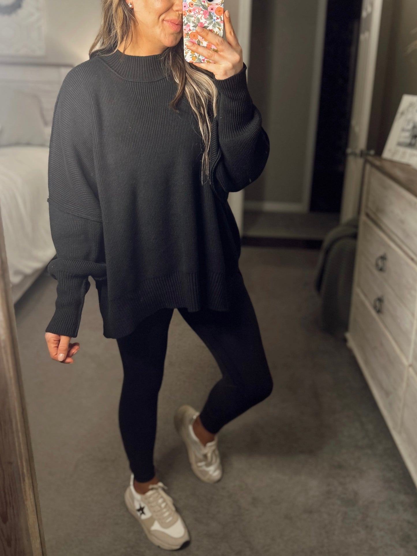 Oversized Black Sweater