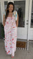 Spring Florals Maxi Dress