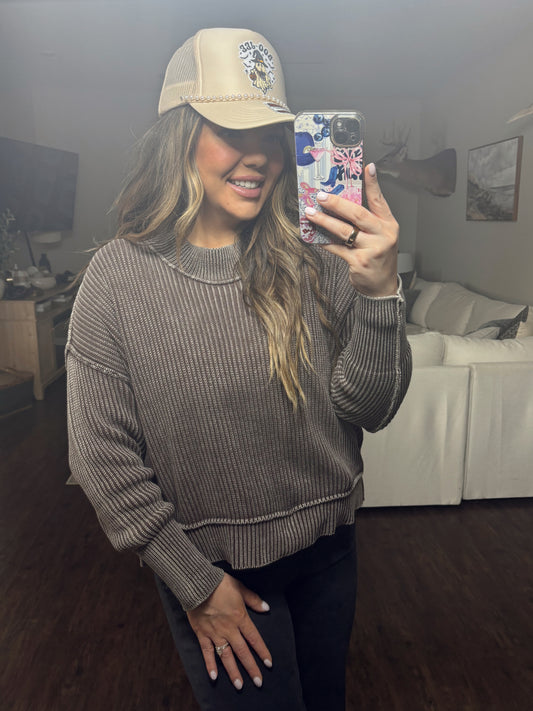 Rachel Ribbed Sweater