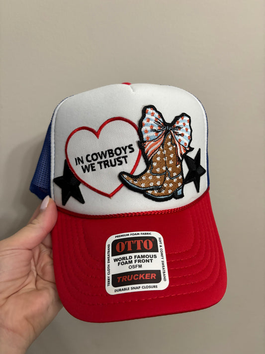 In Cowboys We Trust Hat