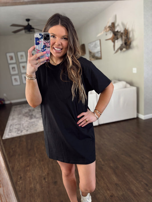 Black Tee Shirt Dress